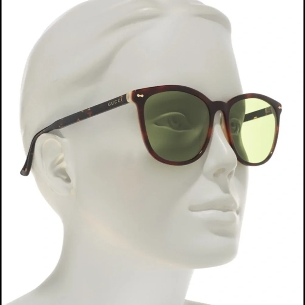 New Authentic Gucci 59mm Square Sunglasses